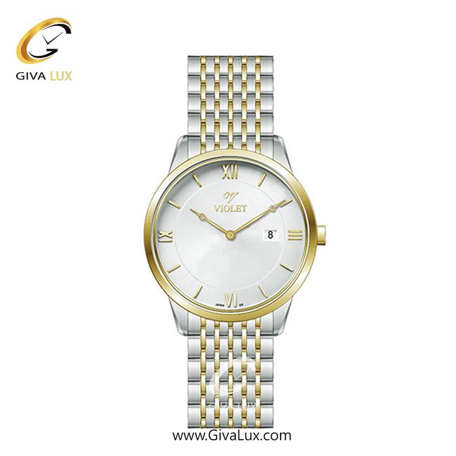 ساعت مچی اورجینال زنانه ویولت VIOLET طلایی-نقره ای | نقره ای-طلایی| نقره ای| کد رفرنس 0579/2